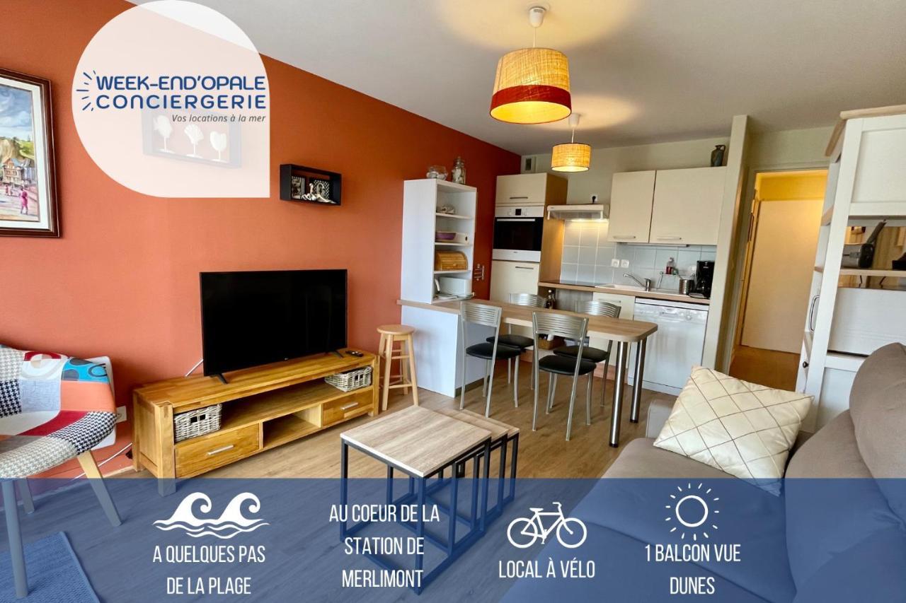 Appartement Merlidunes Proche De La Plage 멜리몽-플라주 외부 사진